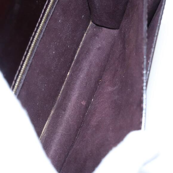 LOUIS VUITTON Monogram Vernis Monceau BB Bag Amarante M91580 - Picture 11 of 16